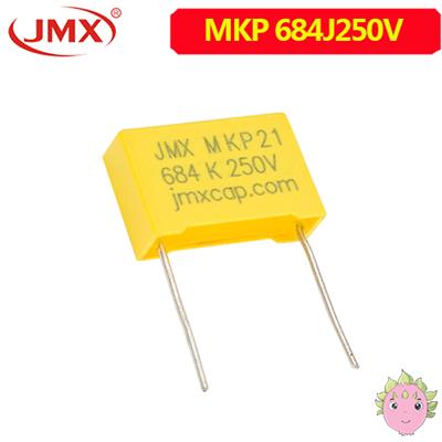 MKP21盒式 金屬化聚丙烯薄膜濾波 高耐溫電容 684K250V